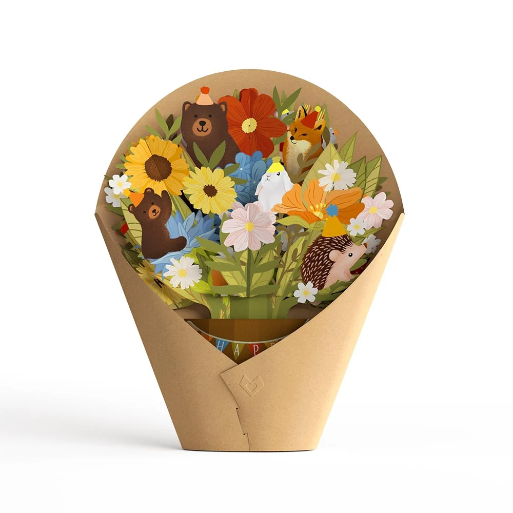 Lovepop Woodland Birthday Party Bouquet - Image 5