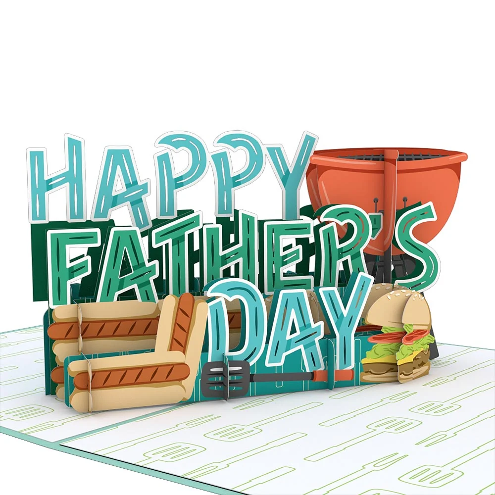Lovepop Best Flippin’ Dad Father's Day Pop-Up Card - Image 2