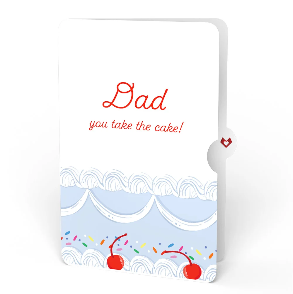 Lovepop Sprinkled with Love Birthday Cake Pop-Up Card and Sentiment Set for Dad - Image 4