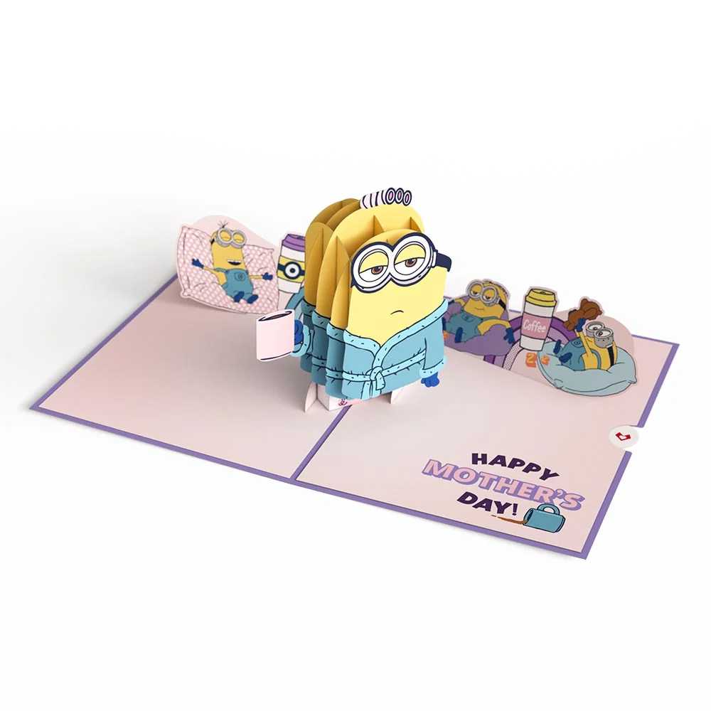 Lovepop Minions Lazy Mother's Day Pop-Up Card - Image 3