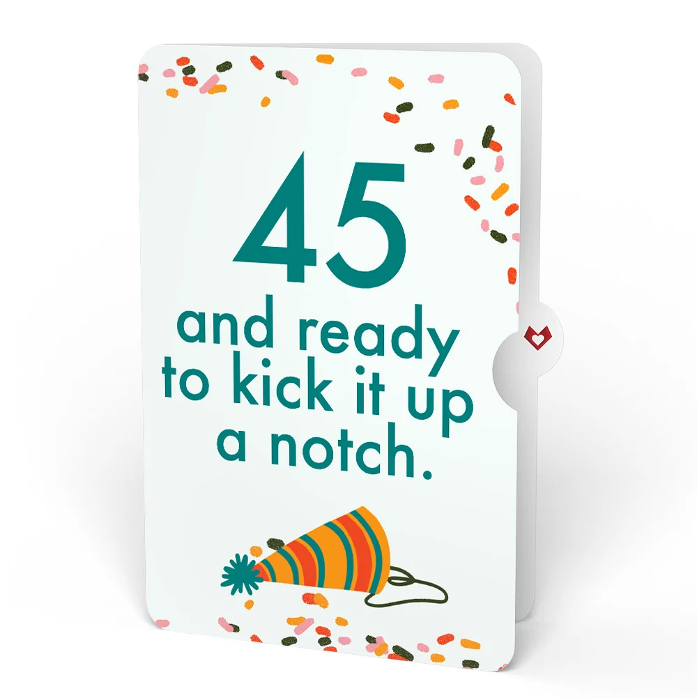 Lovepop Fired Up for Your Birthday Dragon Pop-Up Card and 45th Kick It Up Sentiment Set - Image 4