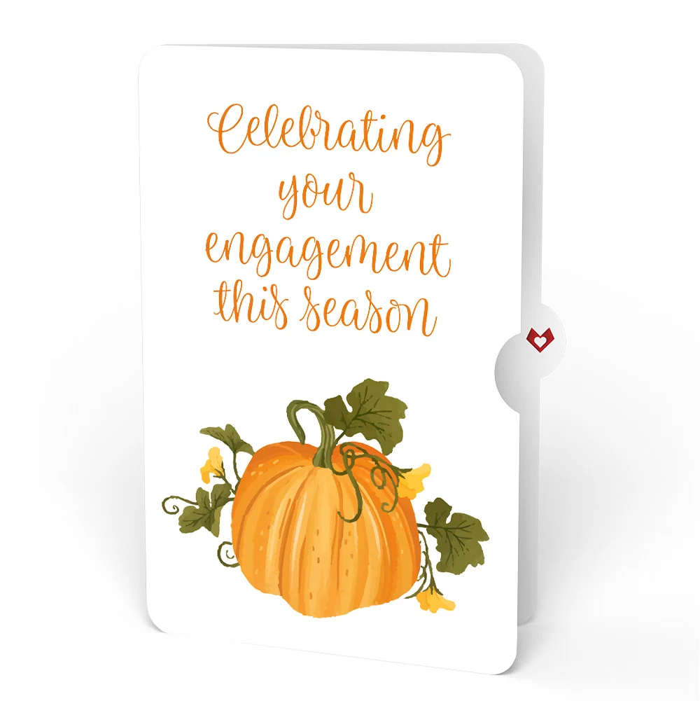 Lovepop Fall is in the Air Engagement Pop-Up Card and Sentiment Set - Image 4