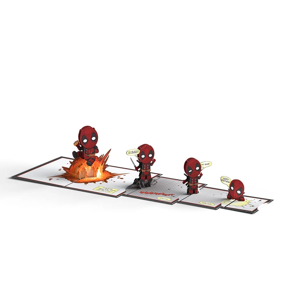 Lovepop Marvel Deadpool Birthday 4-in-1 Nesting Card - Image 2