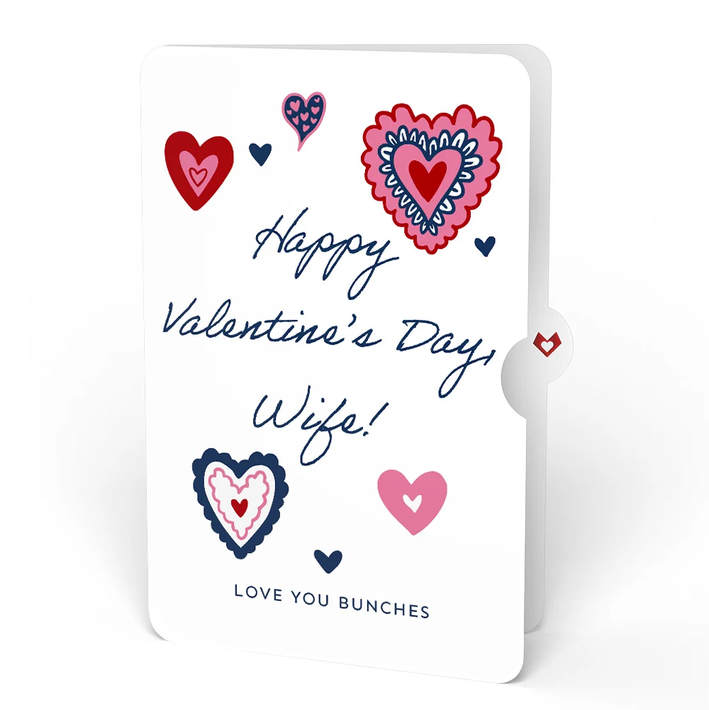Lovepop Sweet Strawberry Valentine HeartFelt Charm Card and Sentiment Set for Wife Bag - Image 4