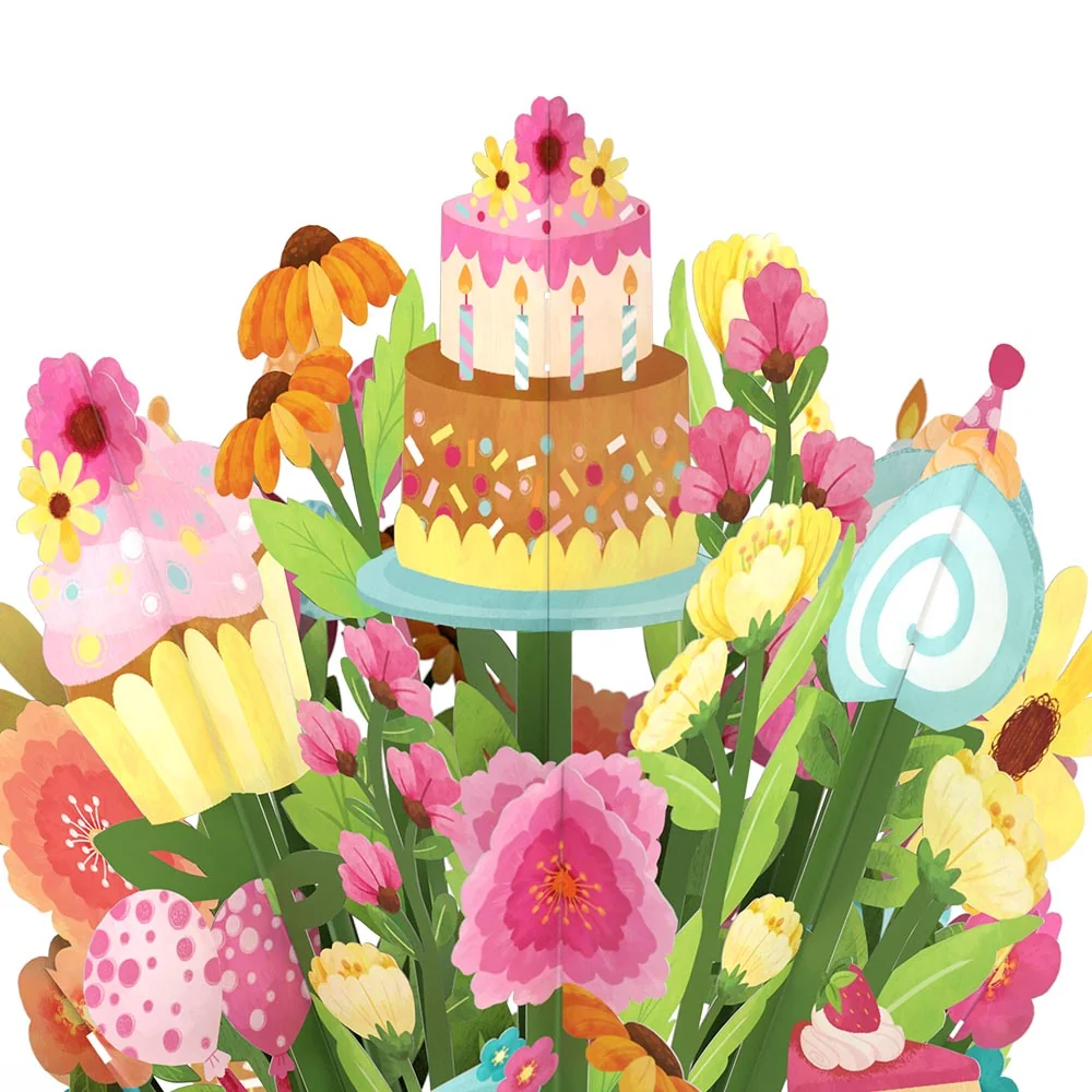 Lovepop Sweet 30th Birthday Wishes Bouquet and Sentiment Set Vase - Image 3