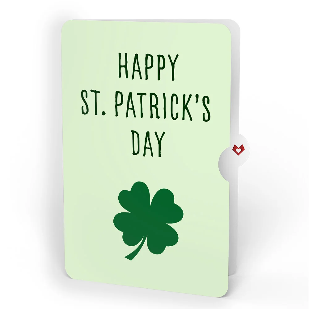 Lovepop Truckloads of Luck St. Patrick’s Day Pop-Up Card and Jade Clover Sentiment Set - Image 4