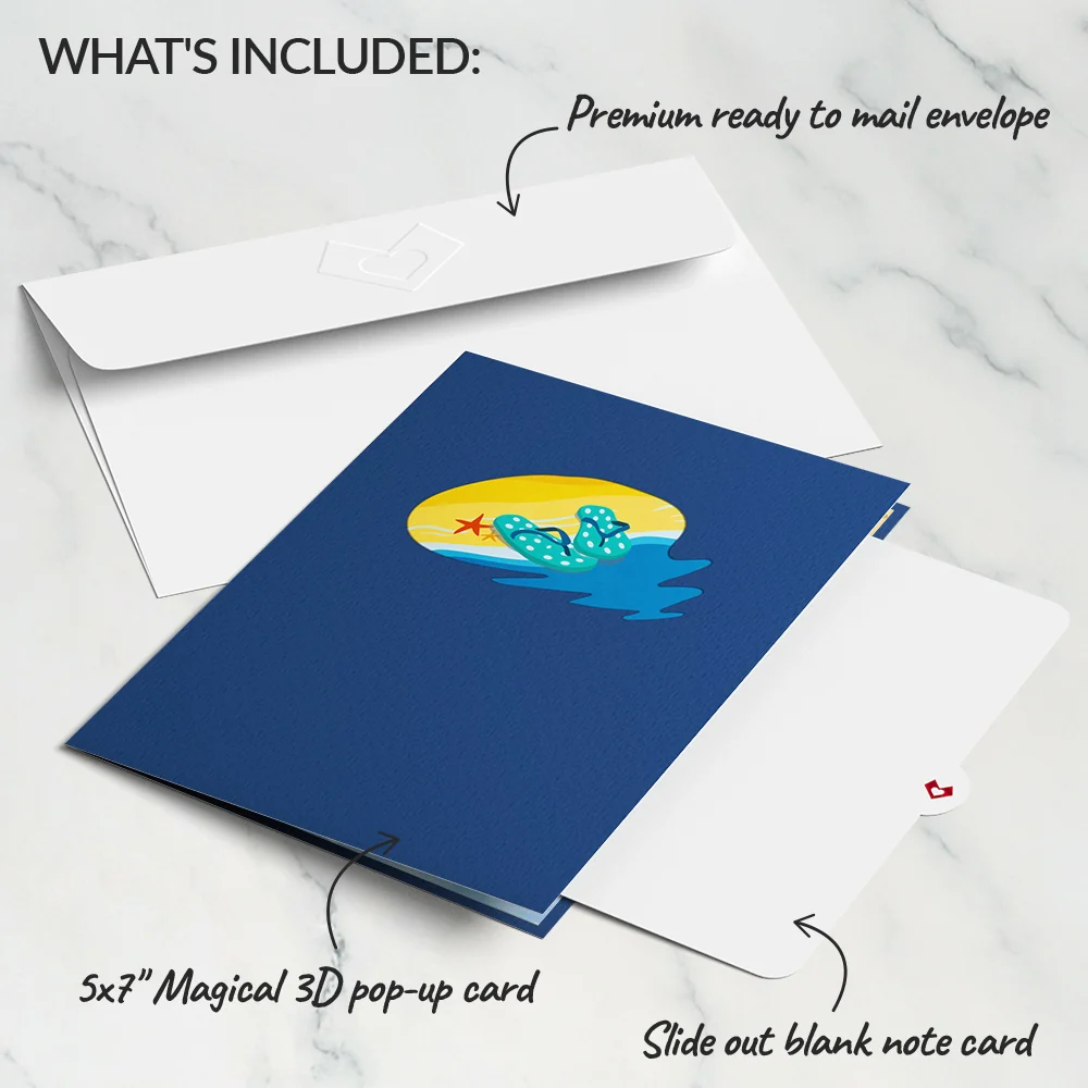 Lovepop Sandy Shores Pop-Up Card - Image 5