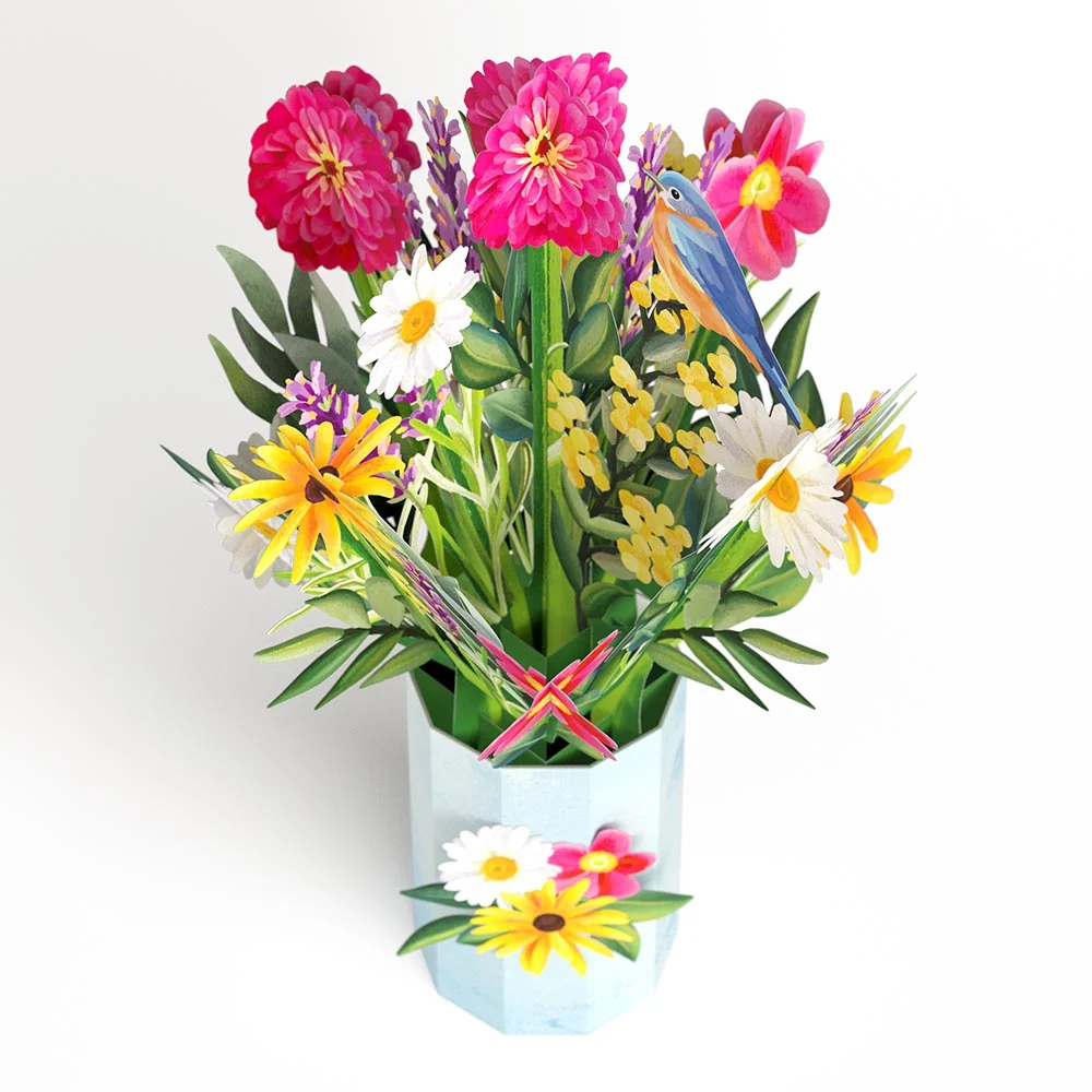 Lovepop 'Happiest Birthday Wishes' Plushpop Card and Bouquet Bundle - Image 9