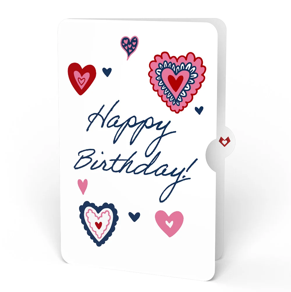Lovepop Spinning Heart Birthday Suncatcher Card and Sentiment Set Glass - Image 4