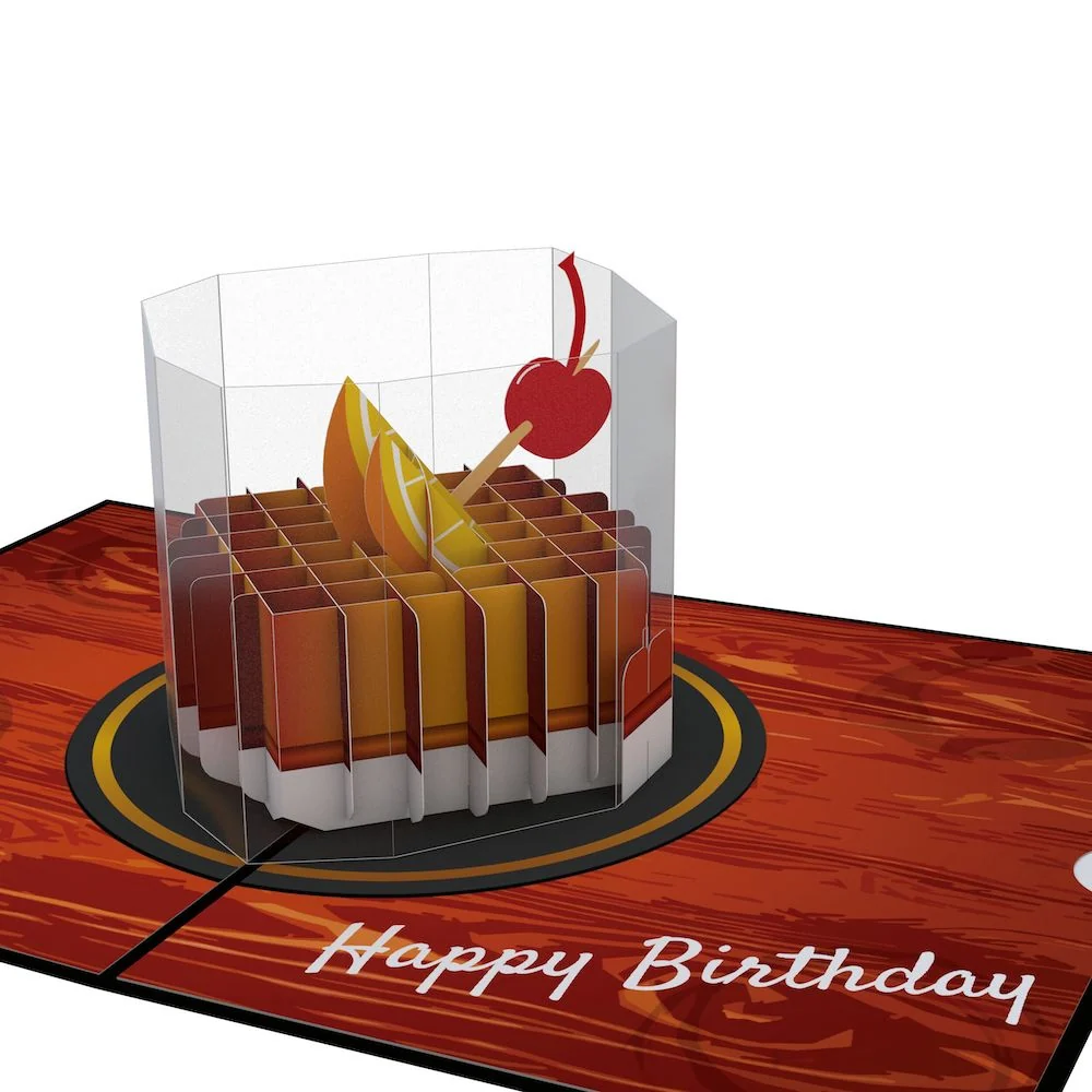 Lovepop Old Fashioned Birthday Pop-Up Card and Sentiment Set for Any Man - Image 3