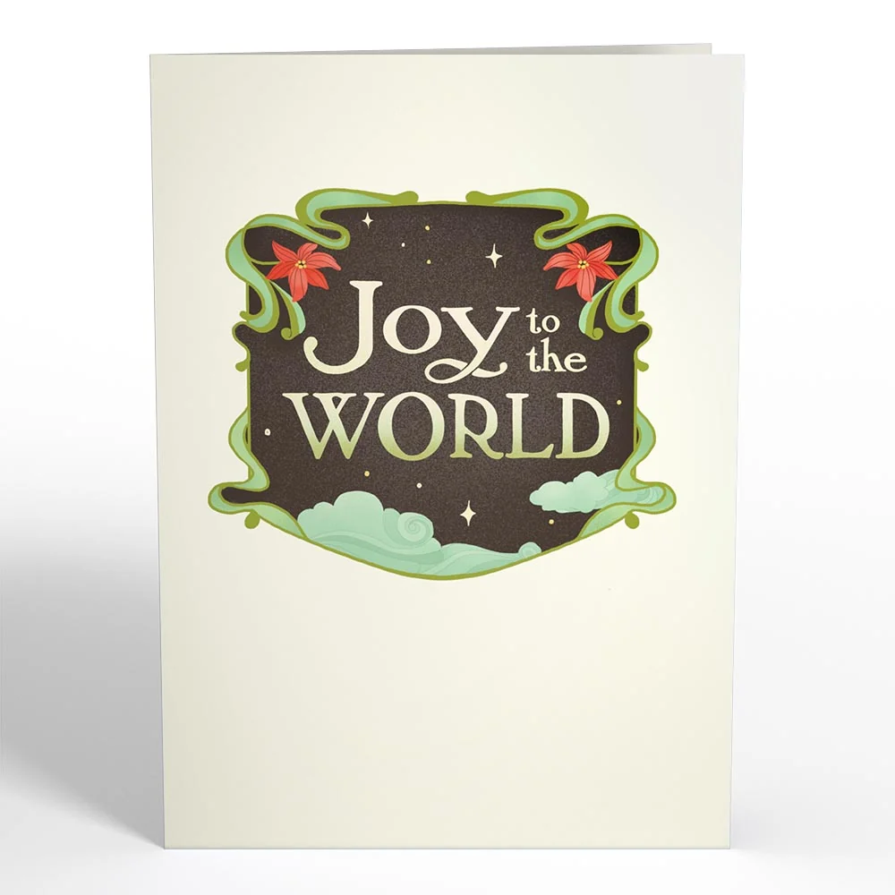Lovepop Joy to the World Christmas Angel Pop-Up Card - Image 4