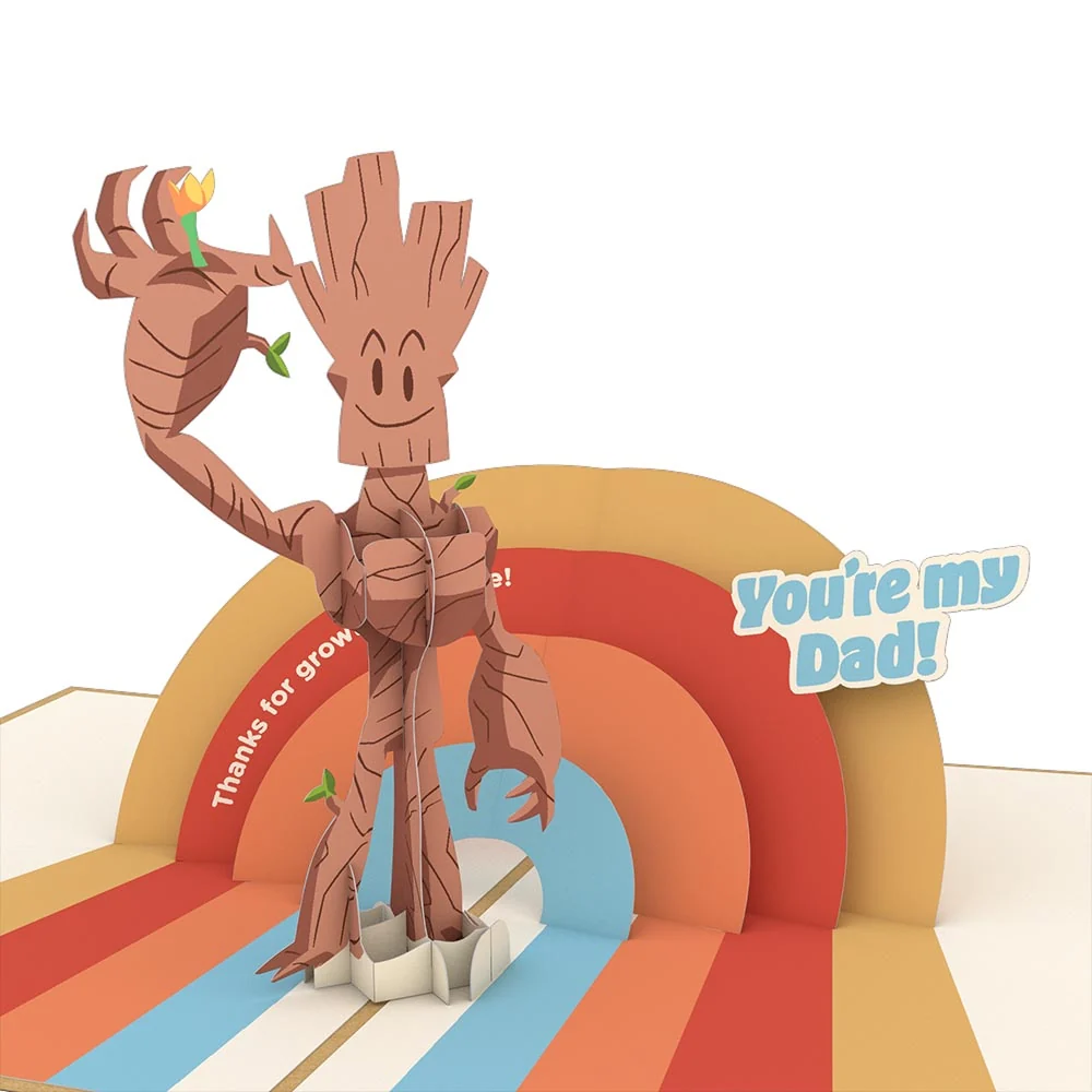 Lovepop Marvel's Guardians of the Galaxy Groot-ful You're My Dad Pop-Up Card - Image 2
