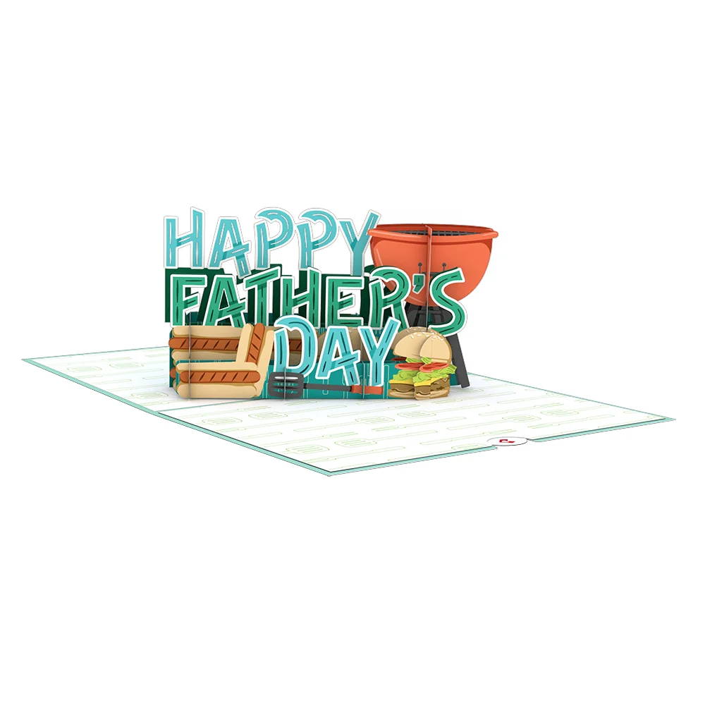 Lovepop Best Flippin’ Dad Father's Day Pop-Up Card - Image 3