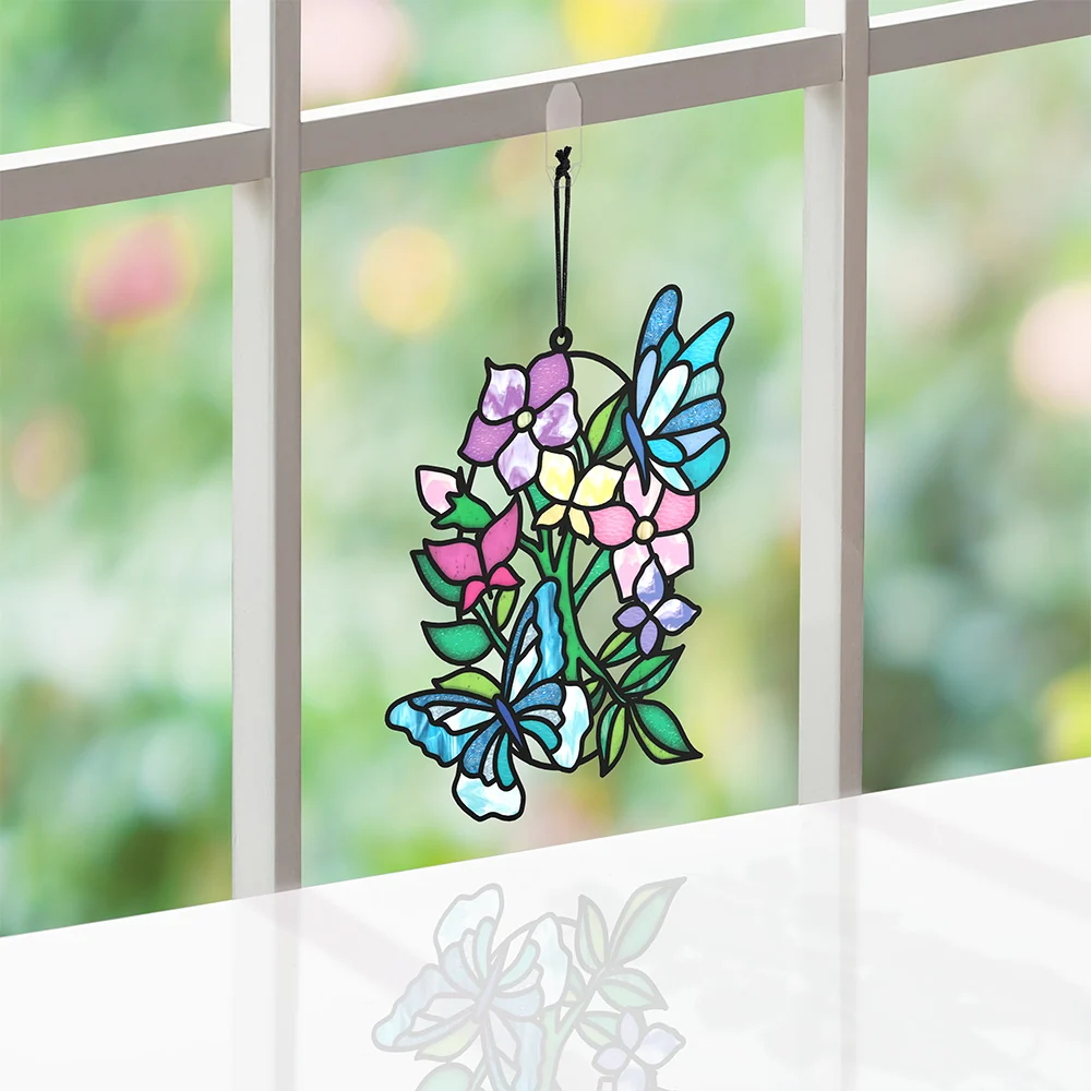 Lovepop Joy Takes Flight Butterfly Suncatcher Card