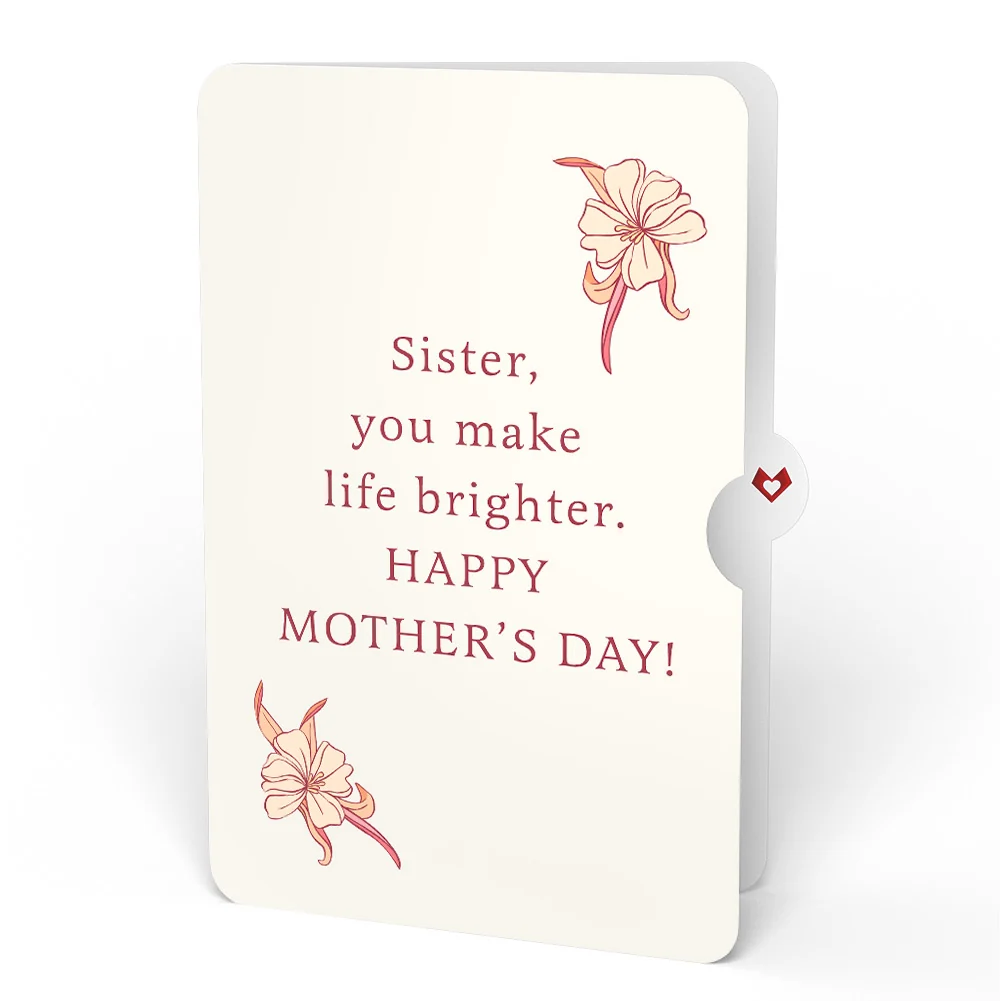 Lovepop Reflection of Love and Support Mirror Mother's Day Pop-Up Card and Sentiment Set for Sister - Image 4