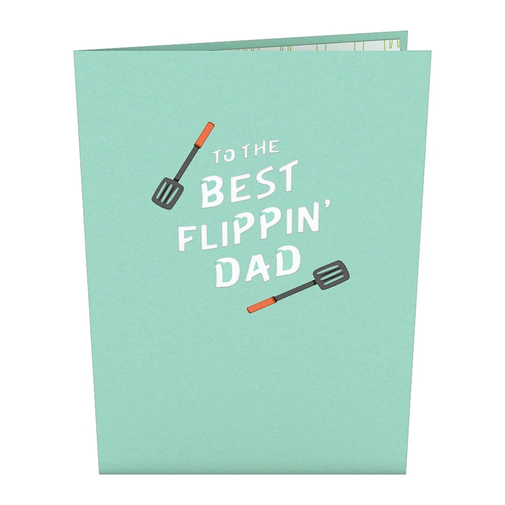 Lovepop Best Flippin’ Dad Father's Day Pop-Up Card - Image 4