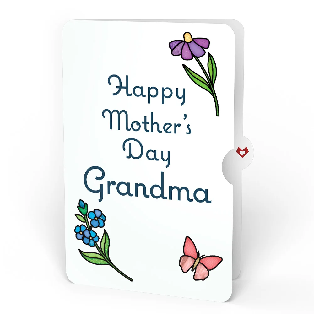 Lovepop Garden Glow Mother’s Day Suncatcher Bouquet and Sentiment Set for Grandmother Glass - Image 4