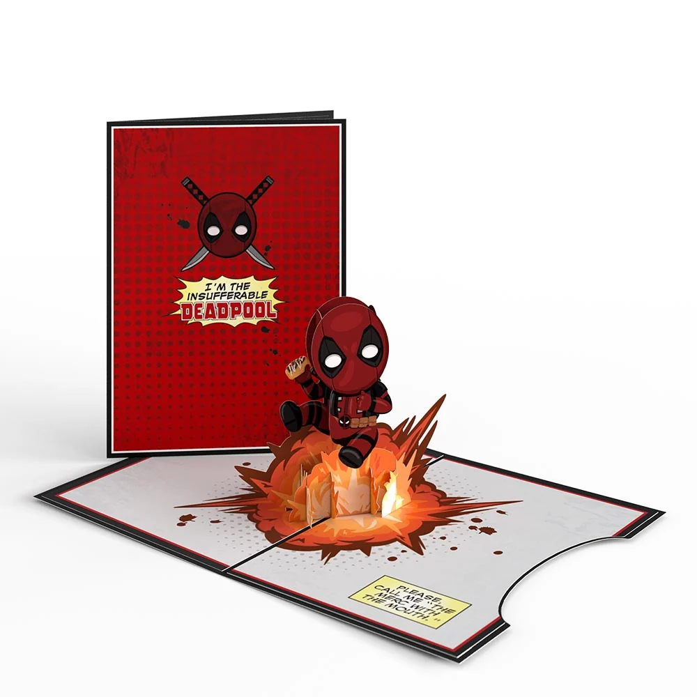 Lovepop Marvel Deadpool Birthday 4-in-1 Nesting Card - Image 4