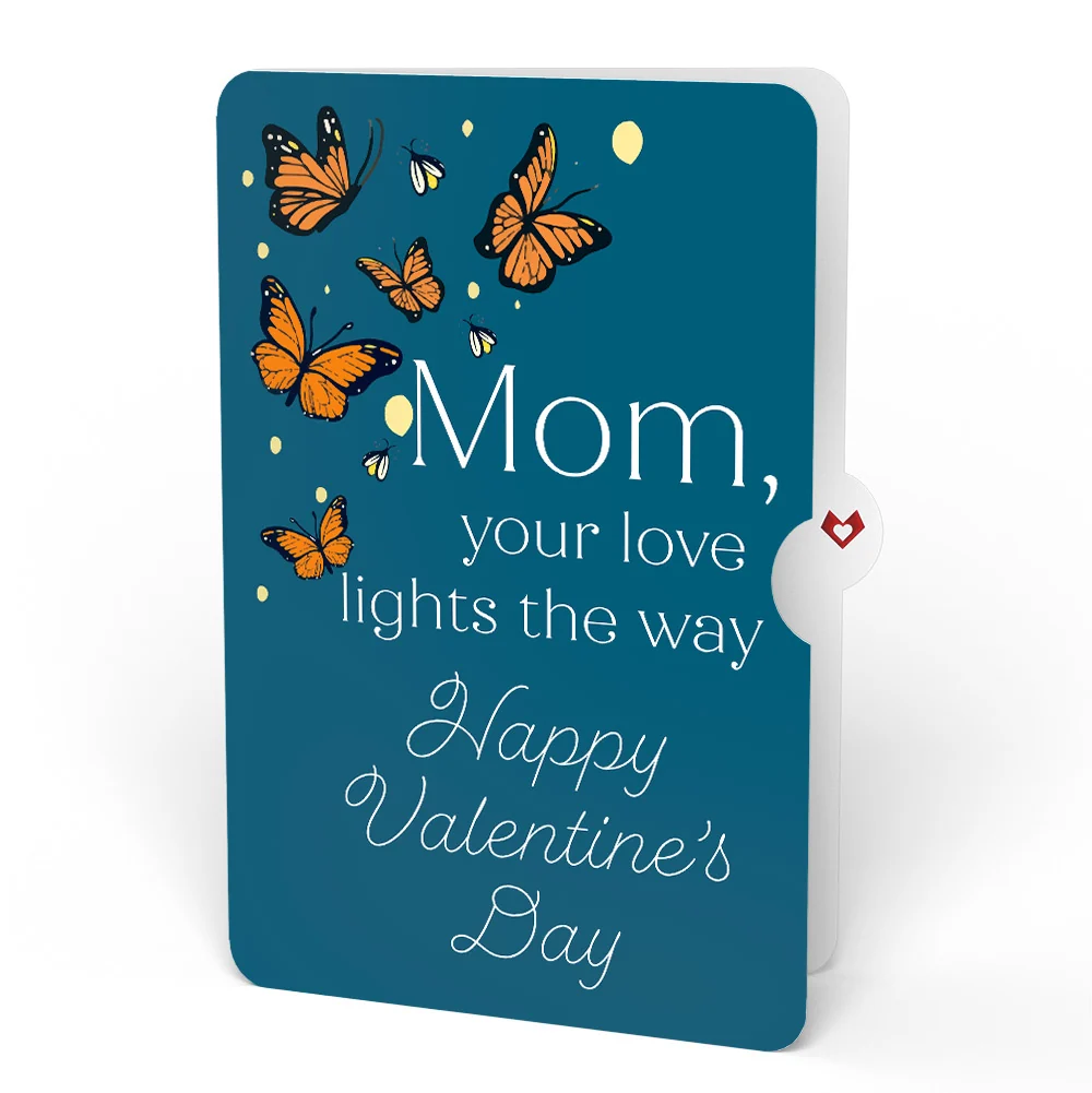 Lovepop Thinking of You Butterfly Jar Valentine Light-Up Pop-Up Card and Sentiment Set for Mom - Image 4