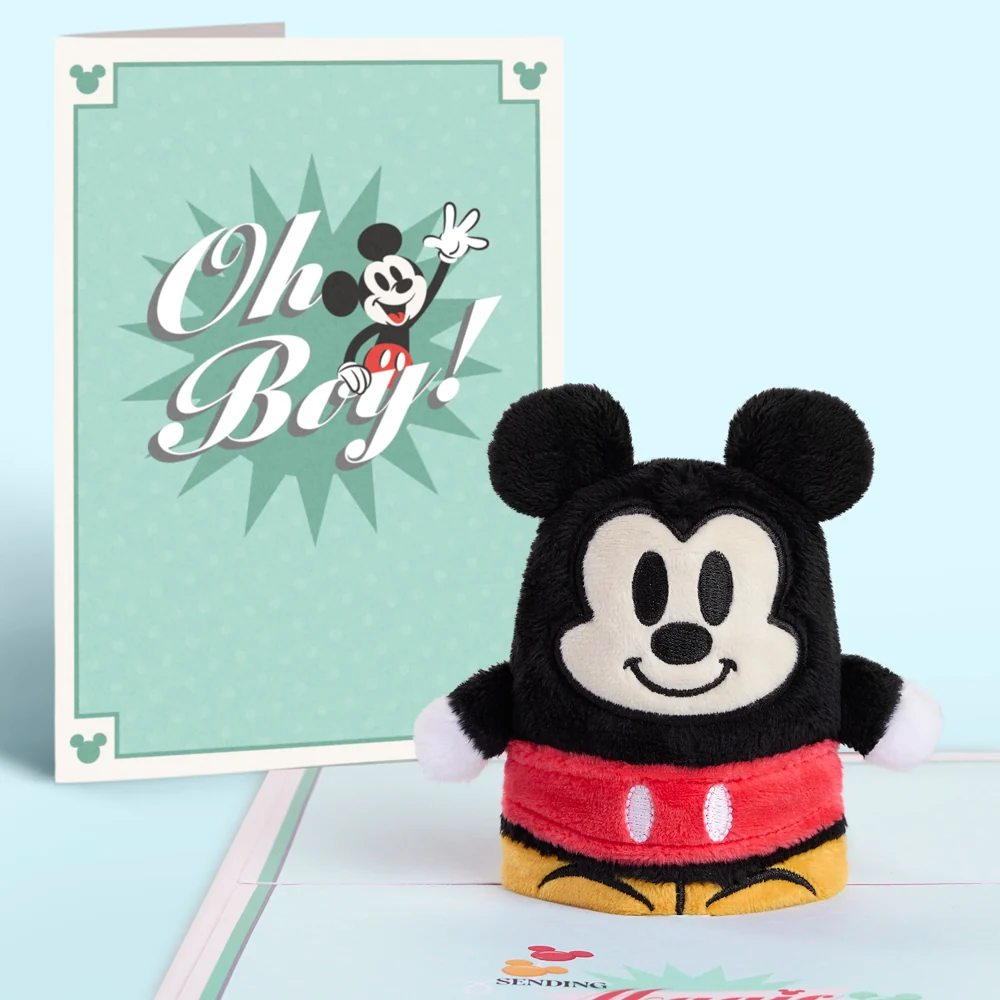 Lovepop Disney’s Mickey Mouse Plushpop Card & Bouquet Bundle - Image 2