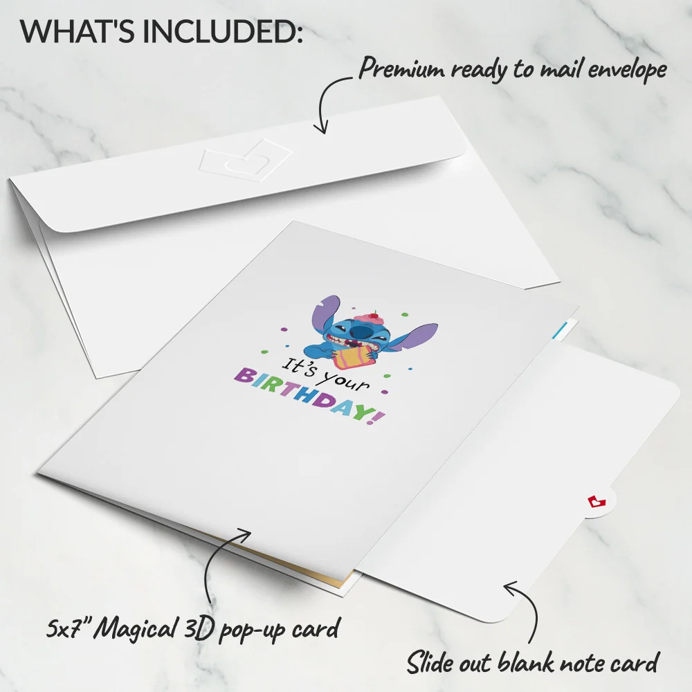 Lovepop Disney's Stitch Rockin' Birthday Pop-Up Card - Image 6