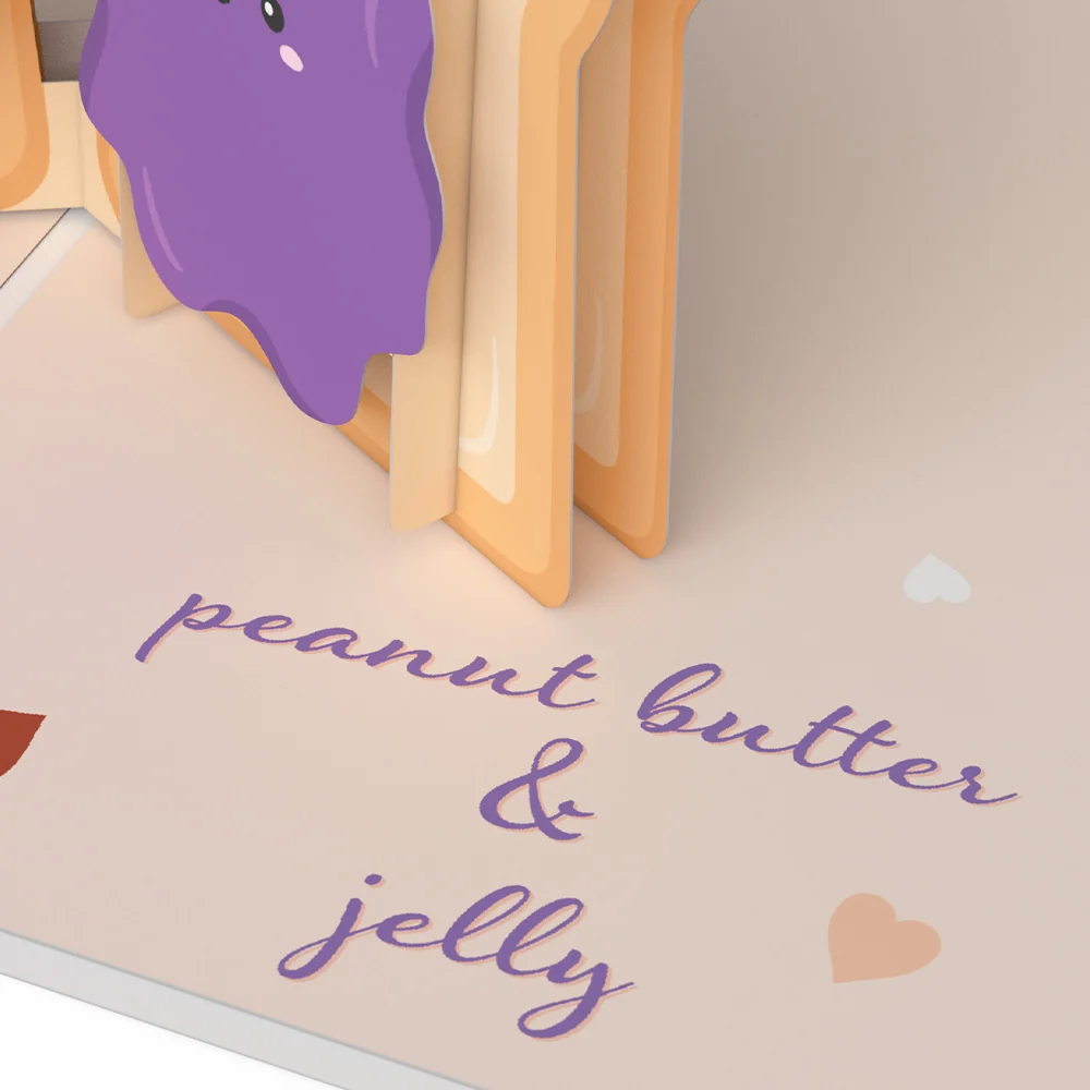 Lovepop We Go Together Like... Valentine's Day 4-in-1 Nesting Card Coffee - Image 8