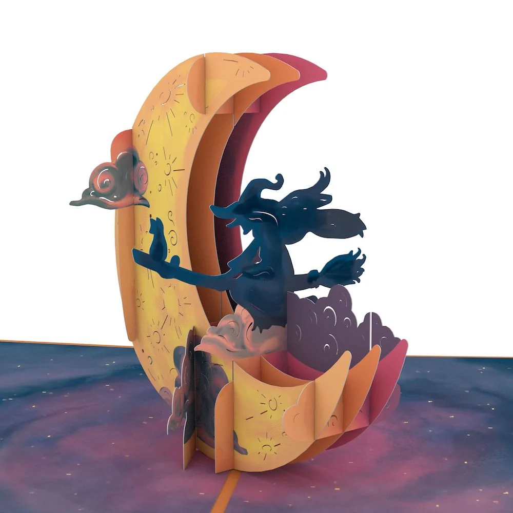 Lovepop Halloween Witch Pop-Up Card - Image 2