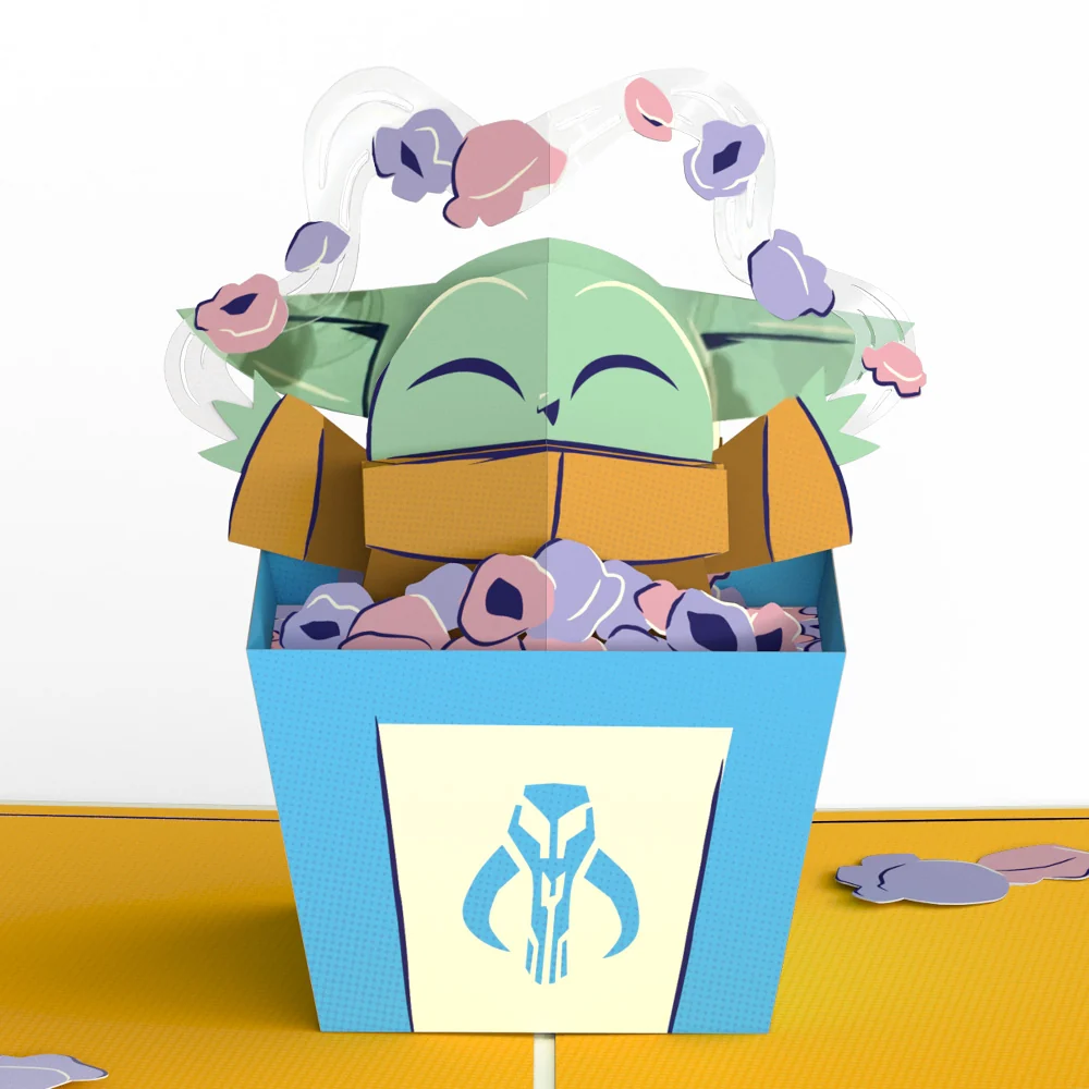 Lovepop Star Wars The Mandalorian and Grogu The Force Is Strong with You Pop-Up Card - Image 2
