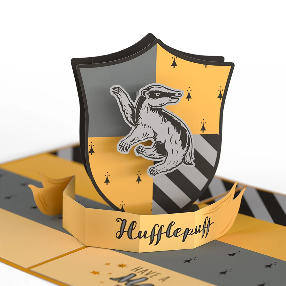 Lovepop Harry Potter Hufflepuff Birthday Pop-Up Card - Image 2