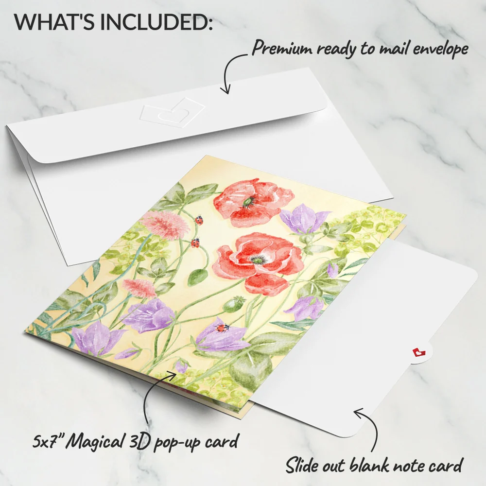 Lovepop Lovely Ladybug Pop-Up Card - Image 5