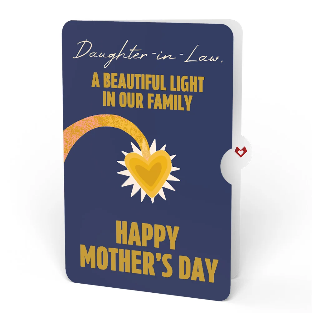 Lovepop You Are My Sunshine Anglerfish Mother's Day Pop-Up Card and Sentiment Set for Daughter-in-law - Image 4