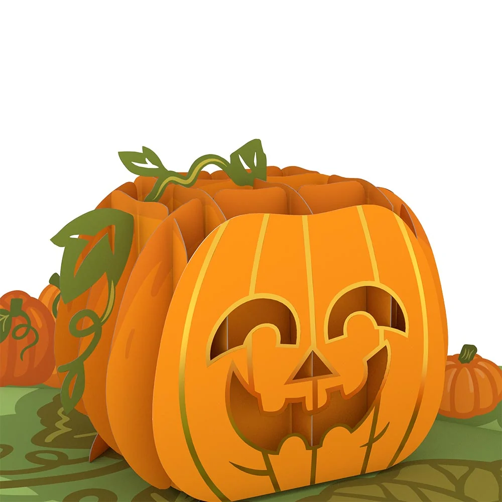 Lovepop Happy Halloween Pumpkin Pop-Up Card - Image 2