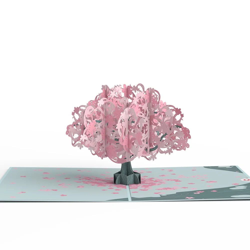 Lovepop Birthday Cherry Blossom Pop-Up Card - Image 3