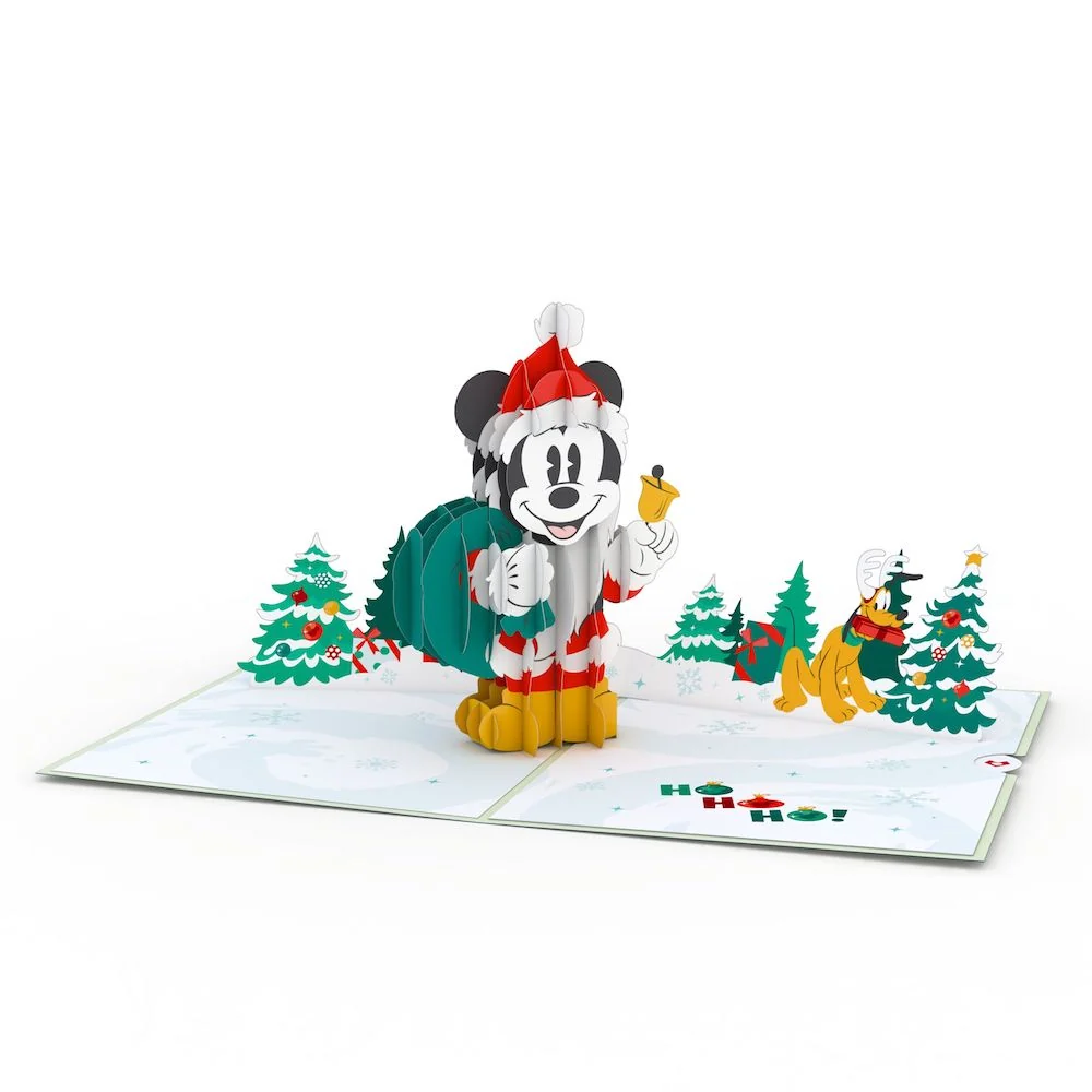Lovepop Disney's Mickey Mouse Santa Pop-Up Card - Image 3