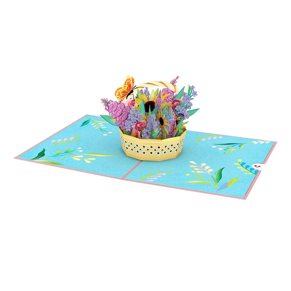 Lovepop Mother's Day Sunflower Basket Pop-Up Card - Image 3