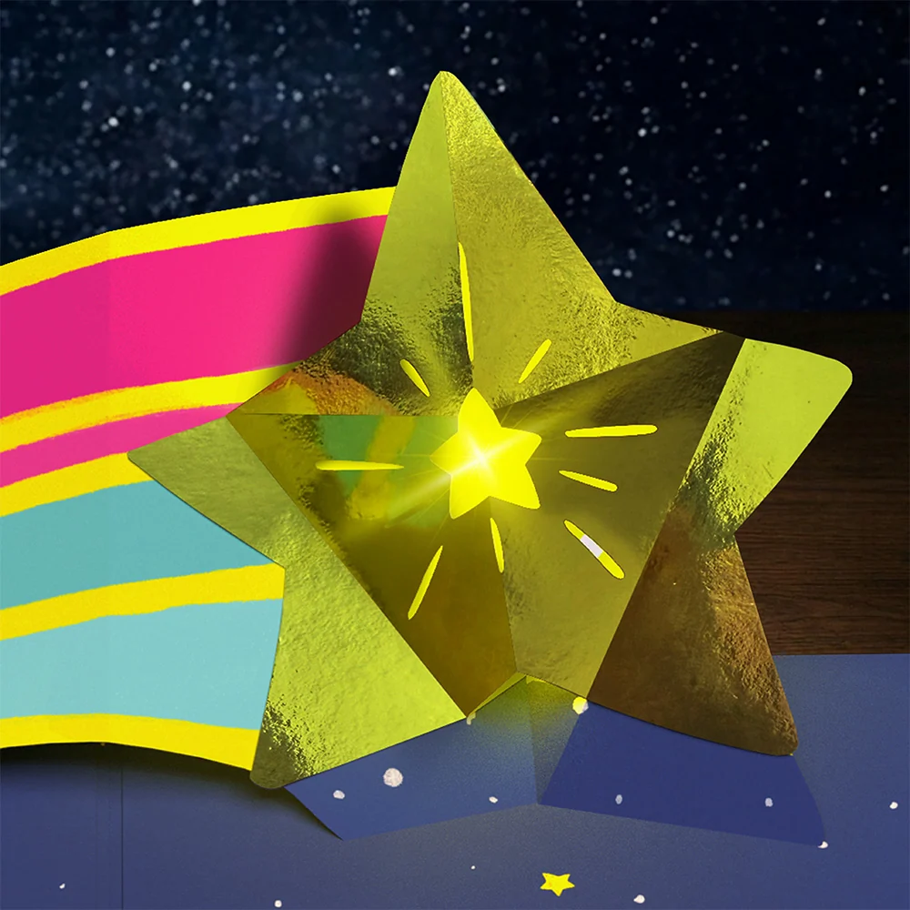 Lovepop You're a Star Light-Up Pop-Up Card - Image 2