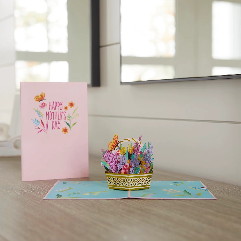 Lovepop Mother's Day Sunflower Basket Pop-Up Card - Image 5