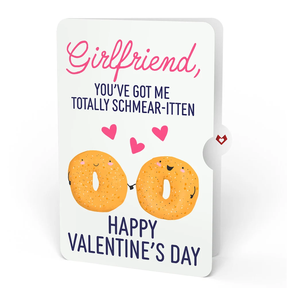 Lovepop You Are My Everything Bagel Valentine Pop-Up Card and Sentiment Set for Girlfriend Plate - Image 4