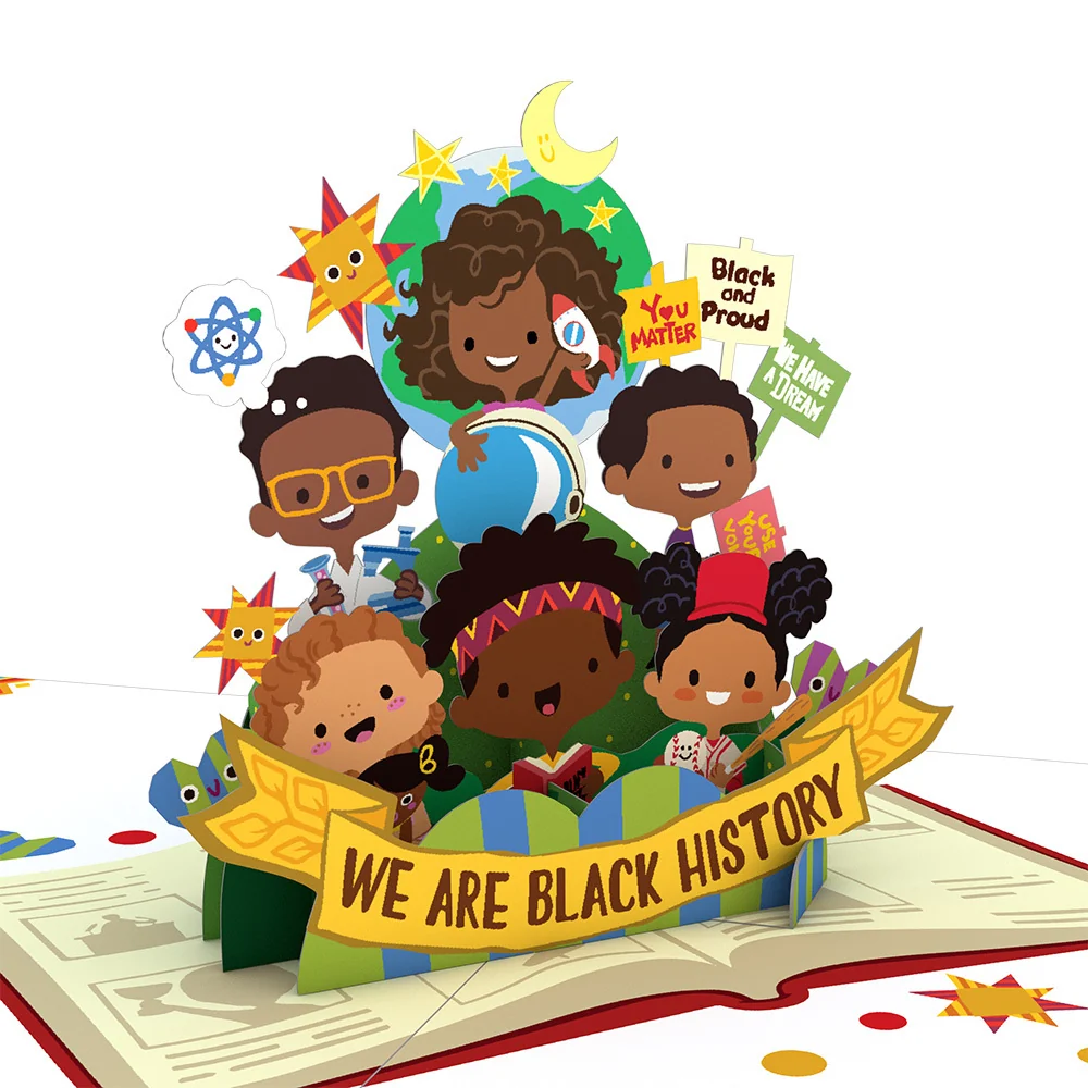 Lovepop Playpop Card: We Are Black History - Image 2