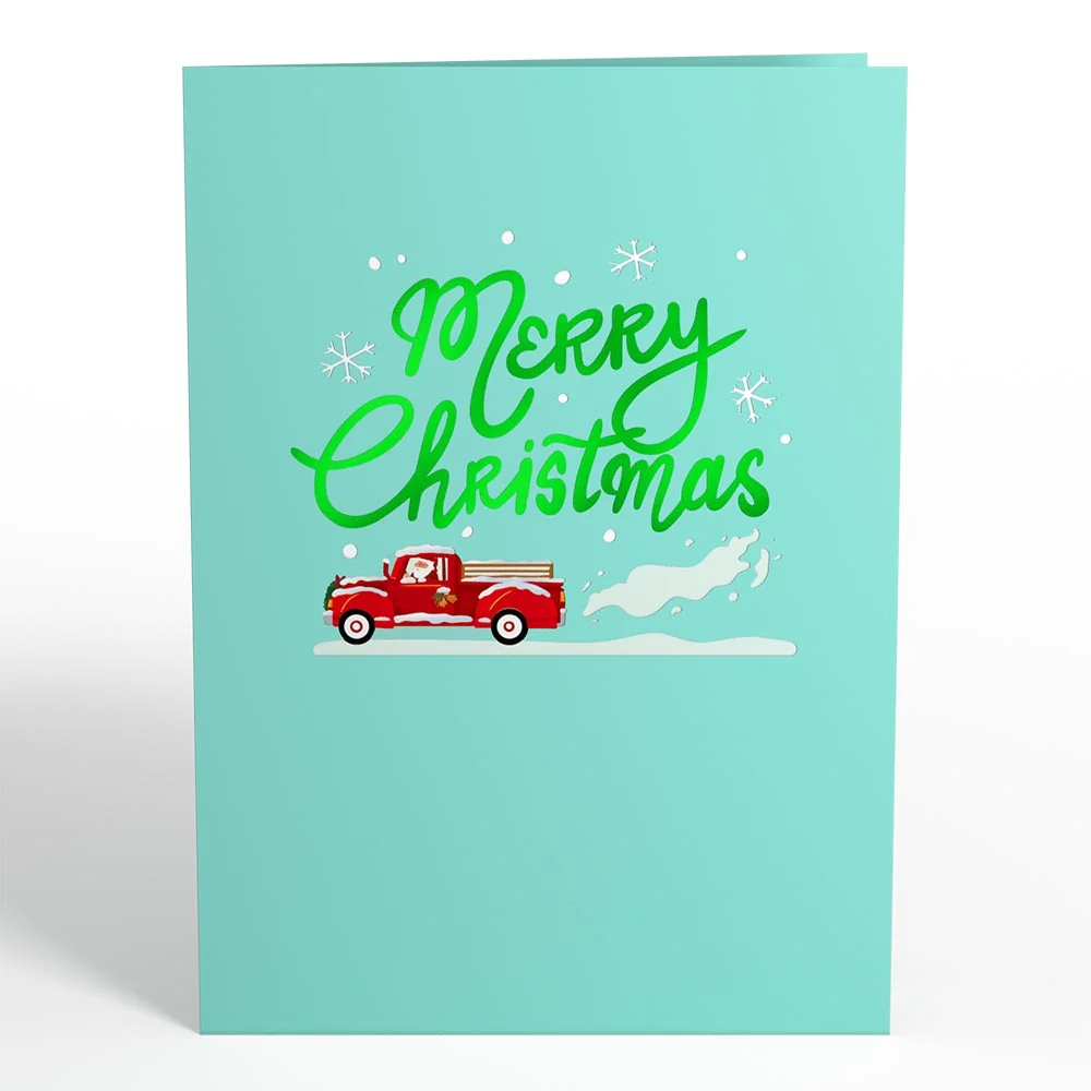 Lovepop Christmas Truck Pop-Up Card - Image 4