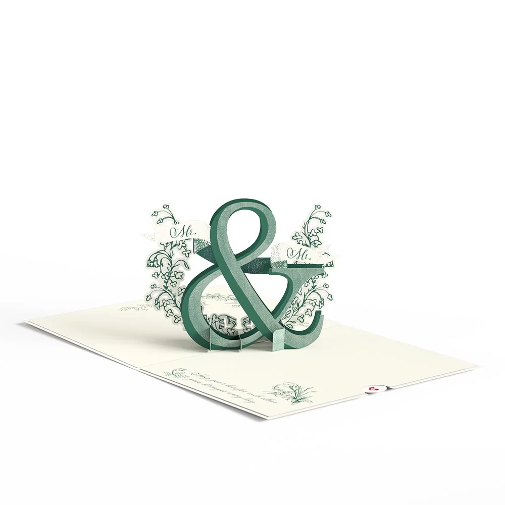 Lovepop Better Together Mr. & Mr. Wedding Pop-Up Card - Image 6