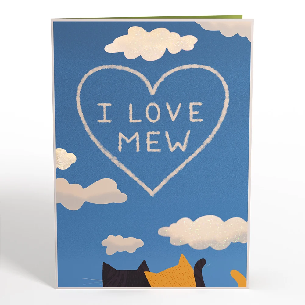Lovepop I Love Mew Cats Pop-Up Card - Image 5