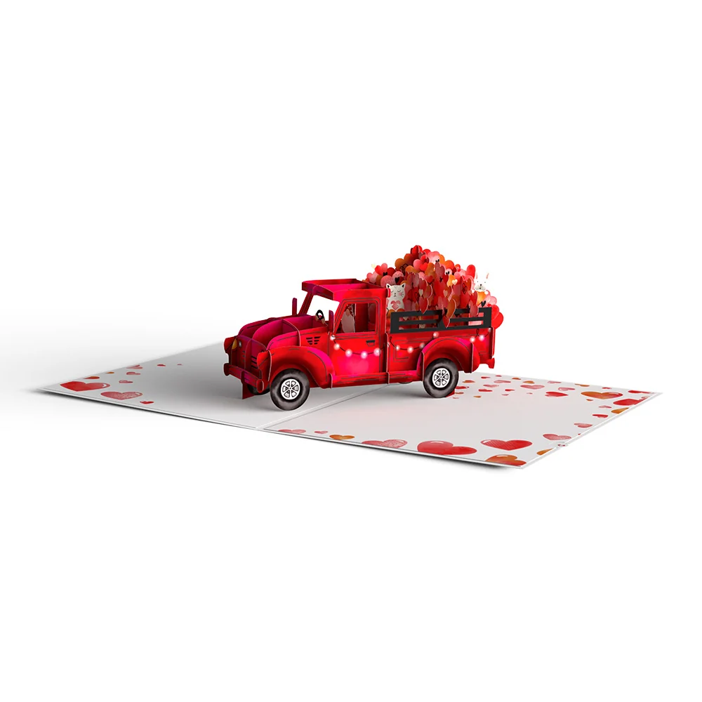 Lovepop Giant Love Delivery Truck Pop-Up Card - Image 5
