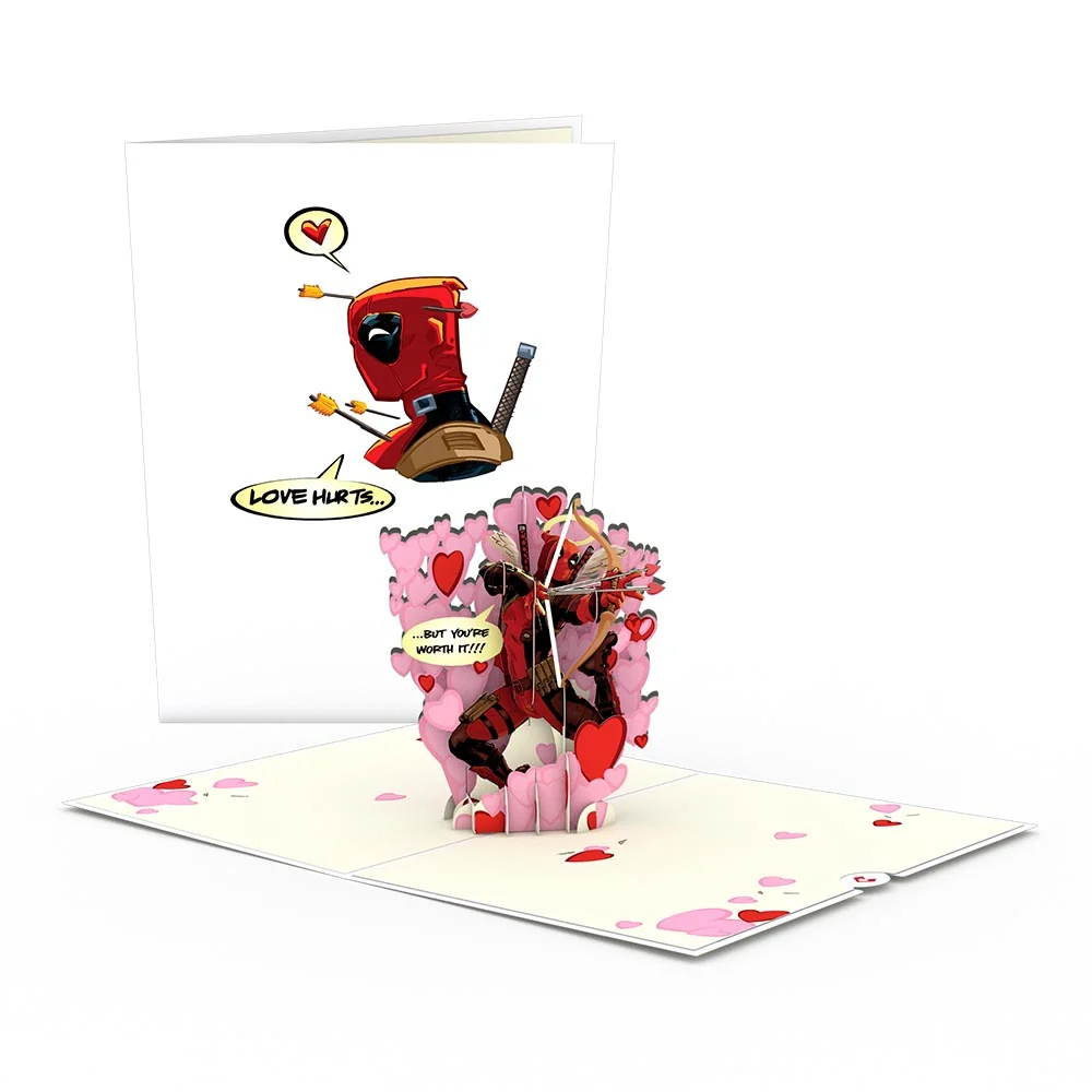 Lovepop Marvel's Deadpool: Love Hurts Pop-Up Card - Image 4