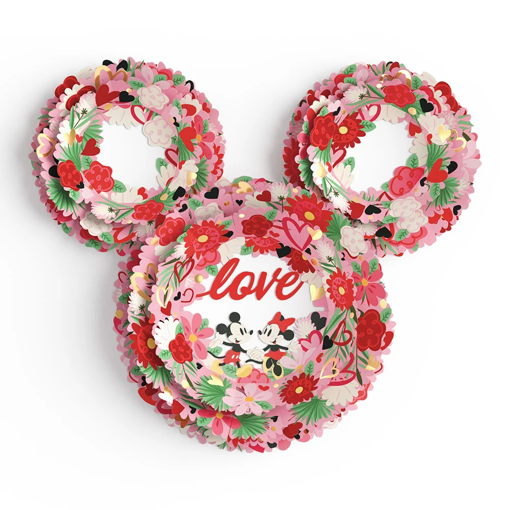 Lovepop Disney's Mickey and Minnie Mouse Love Wreath - Image 4
