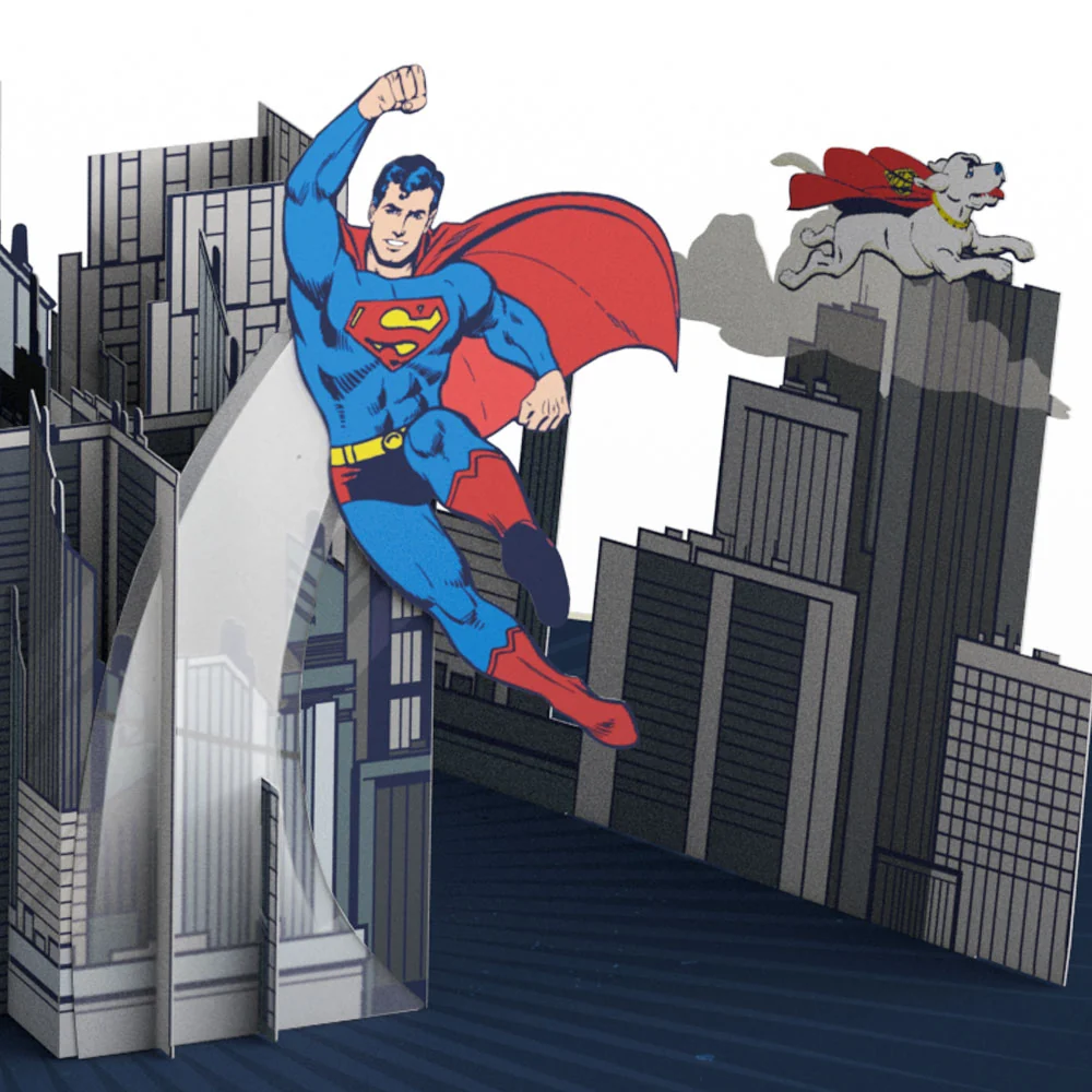 Lovepop Superman Have a Legendary Day Pop-Up Card - Image 2