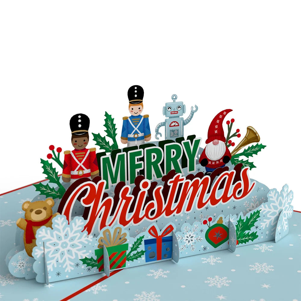Lovepop Merry Christmas Pop-Up Card Toy - Image 2