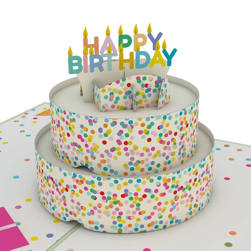 Lovepop Sprinkles 30th Birthday Cake Pop-Up Card and Sentiment Set - Image 3