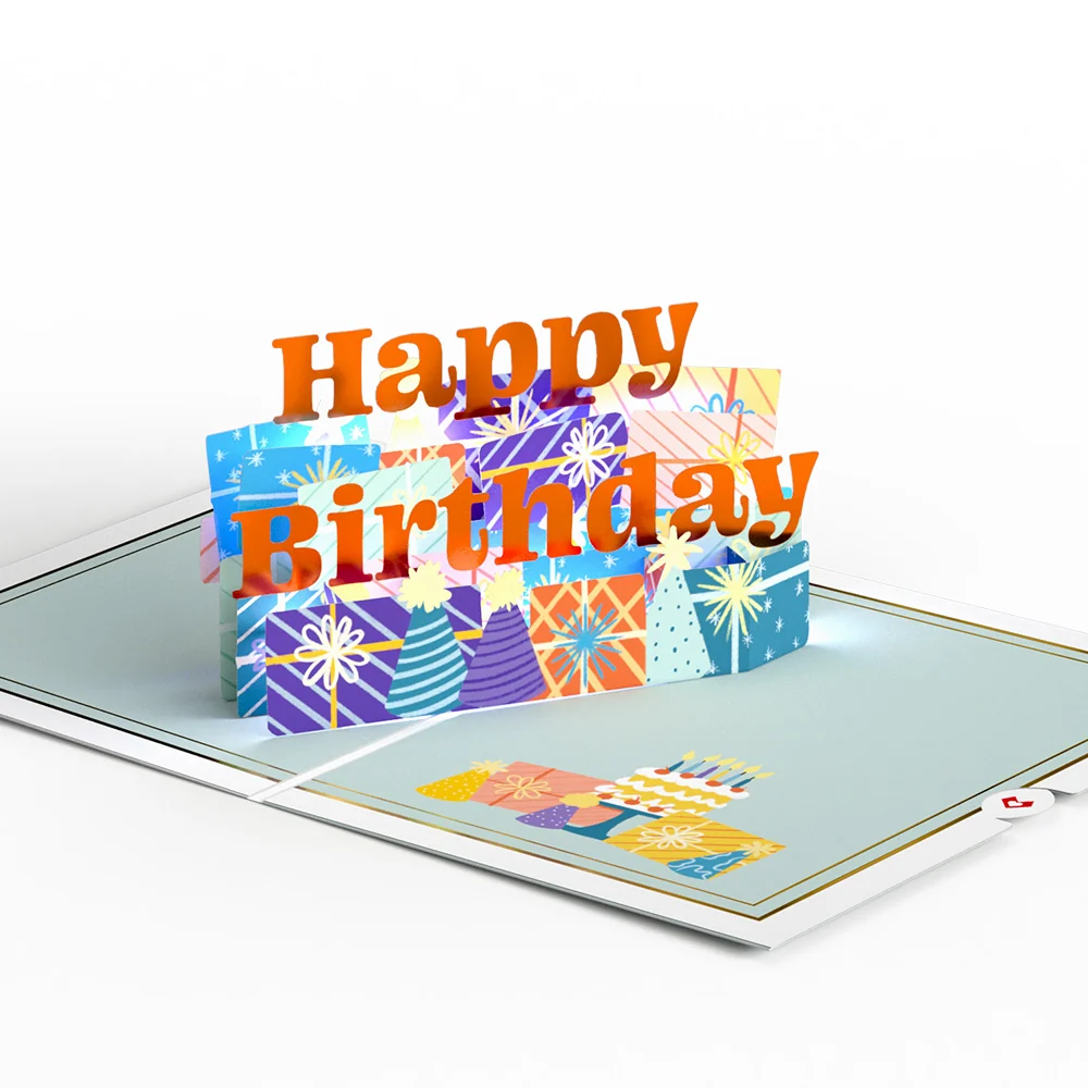 Lovepop Wishing You a Happy Birthday Music and Lights Pop-Up Card - Image 4
