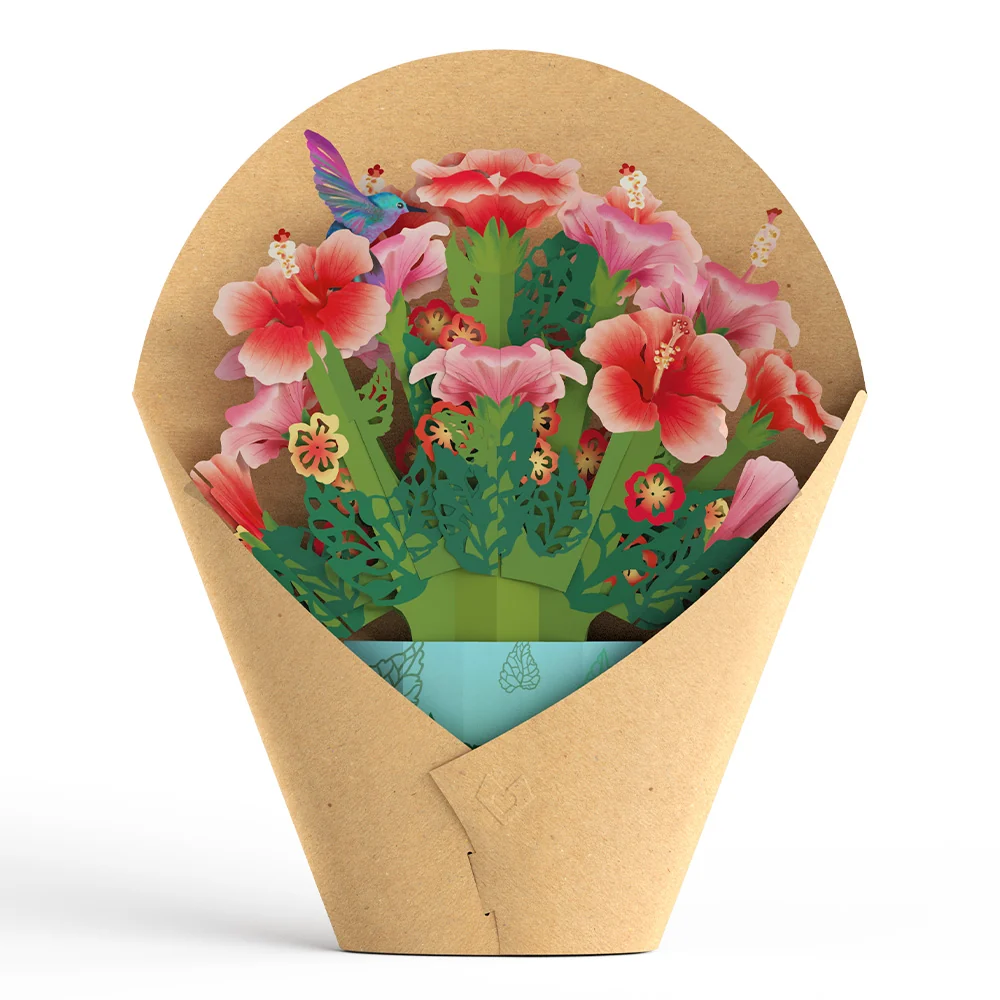 Lovepop Hibiscus Bouquet - Image 4
